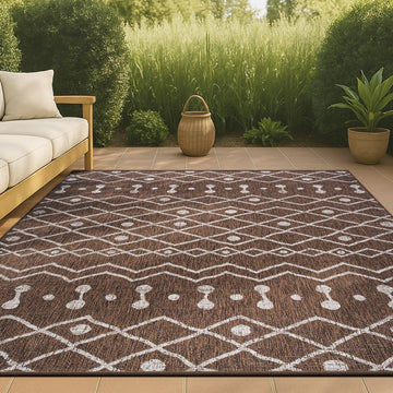 Nokat Tribal Bohemian Indoor/outdoor Area Rug